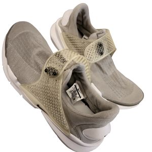 Nike Socks Dart SE Medium Grey/White Men's Size 11D